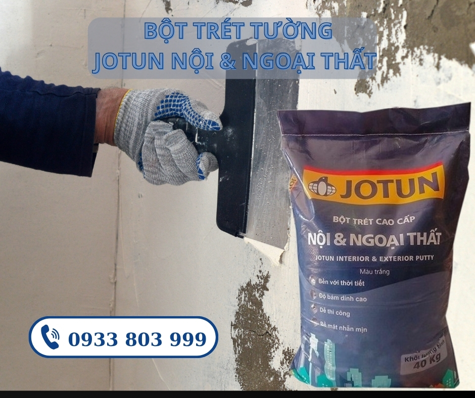 Bột trét tường Jotun nội & ngoại thất