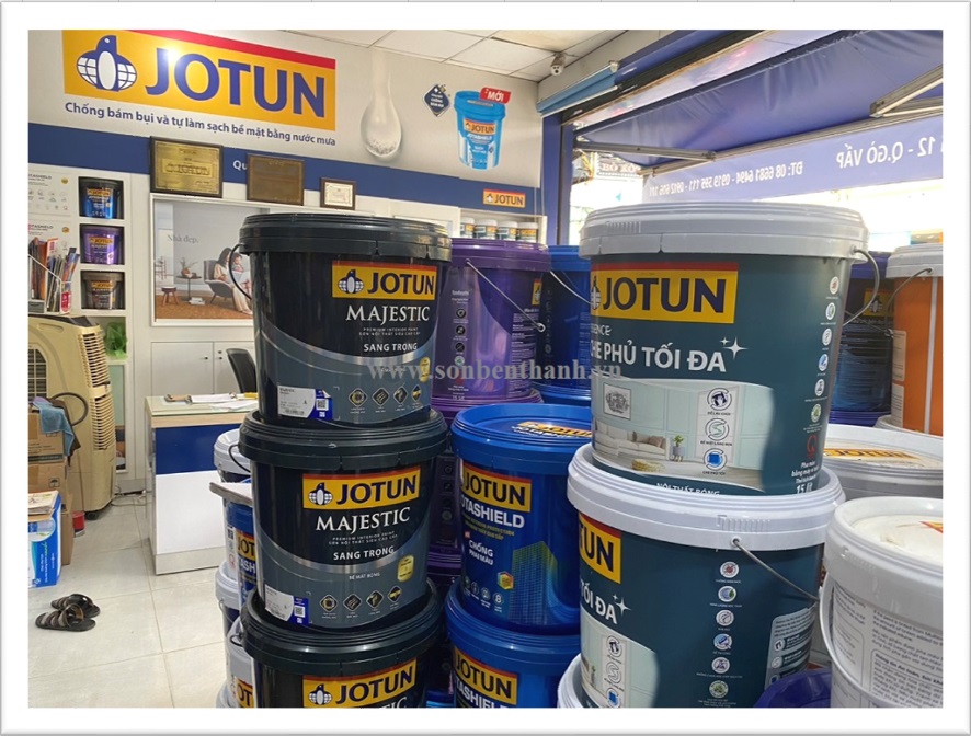Sơn Jotun Essence Che Phủ Tối Đa Bóng.