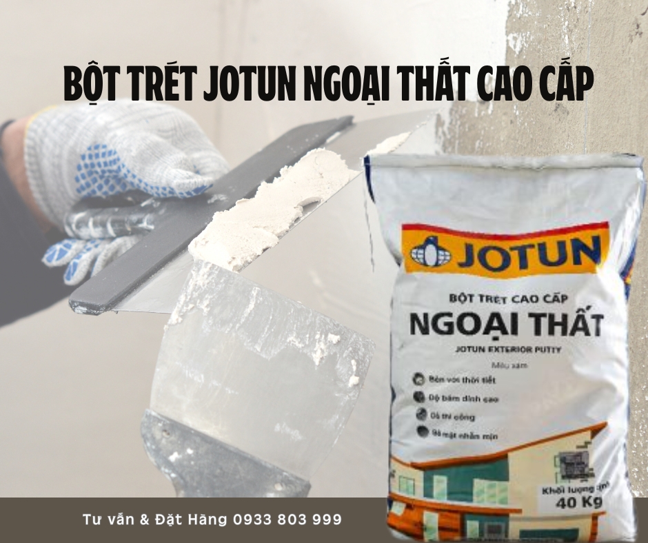 Bột trét Jotun ngoại thất 