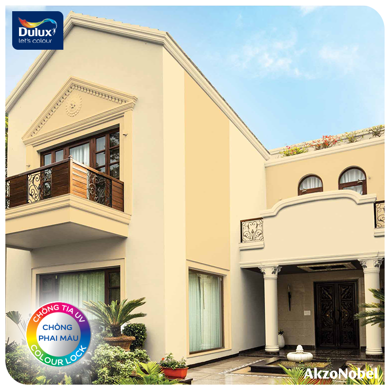 Sơn Dulux Weathershield Colour Protect Bề Mặt Bóng E023-15L