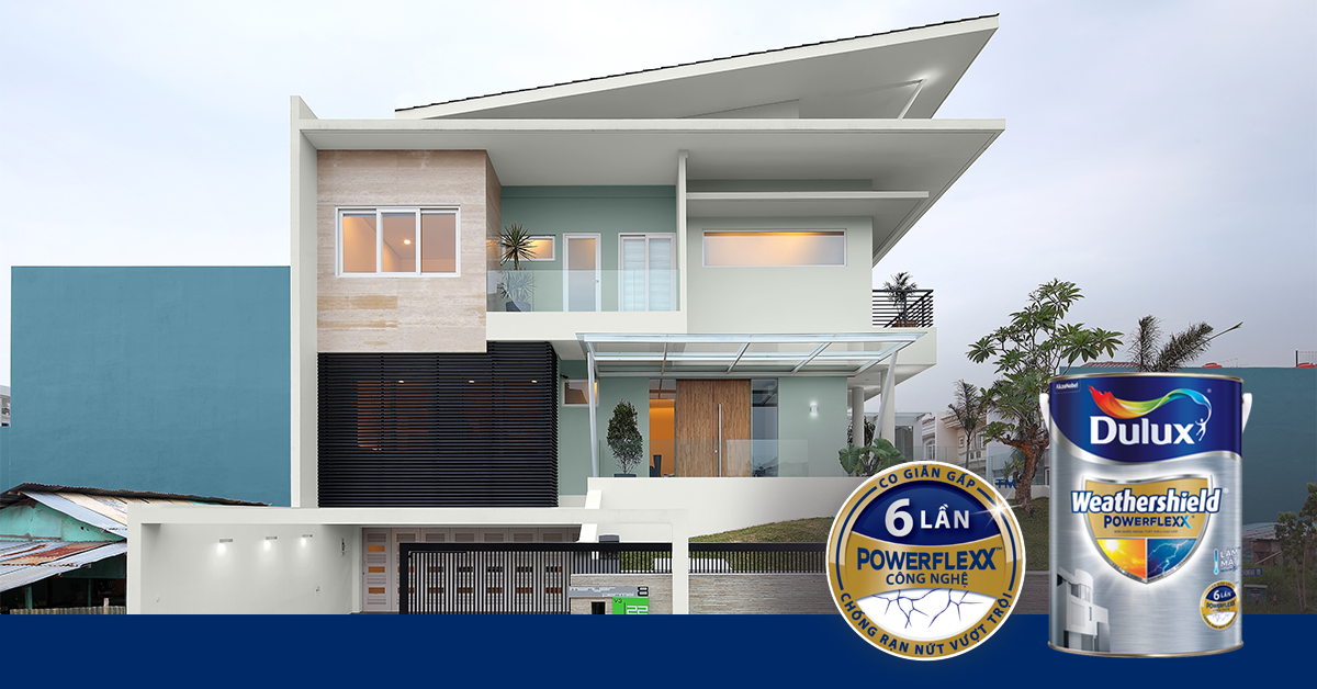 Sơn Dulux Weathershield Powerflexx Bề Mặt Mờ-5L