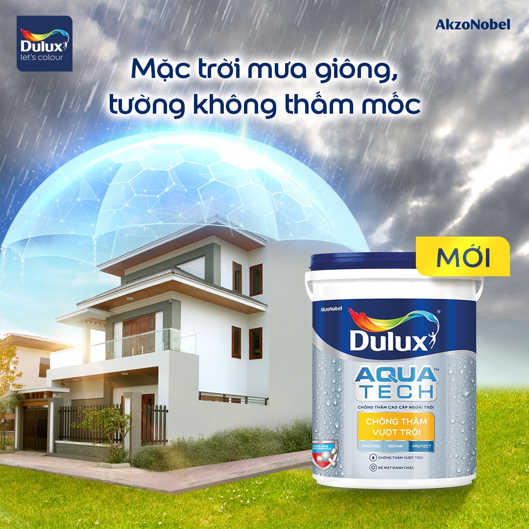Chống Thấm Dulux Aquatech Chống Thấm Vượt Trội Y65