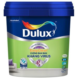 Sơn Dulux Easy Clean Chống Bám Bẩn Kháng Virus - Bề Mặt Bóng 15L