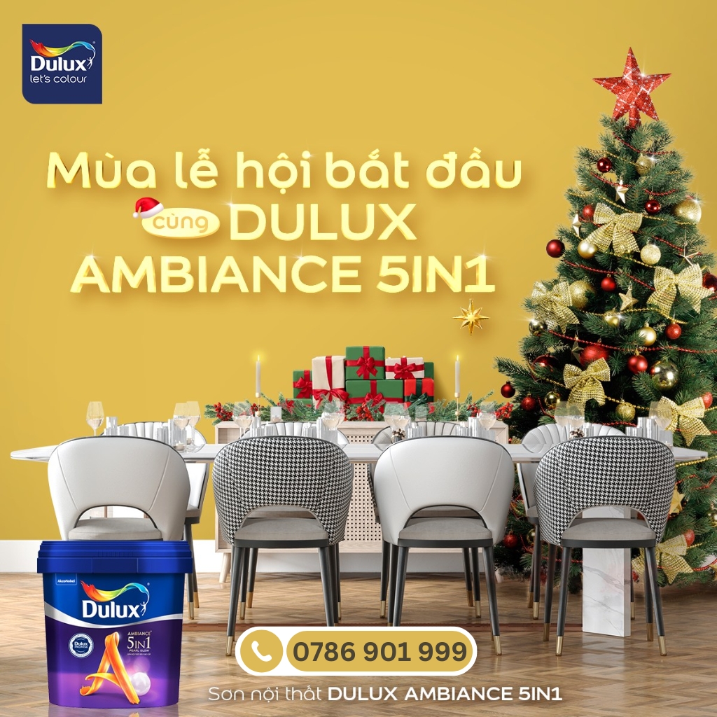 Sơn Dulux Ambiance 5in1 Pearl Glow