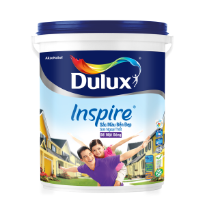 Sơn Dulux Inspire Ngoại Thất Sắc Màu Bền Đẹp Bề Mặt Bóng thùng 15L