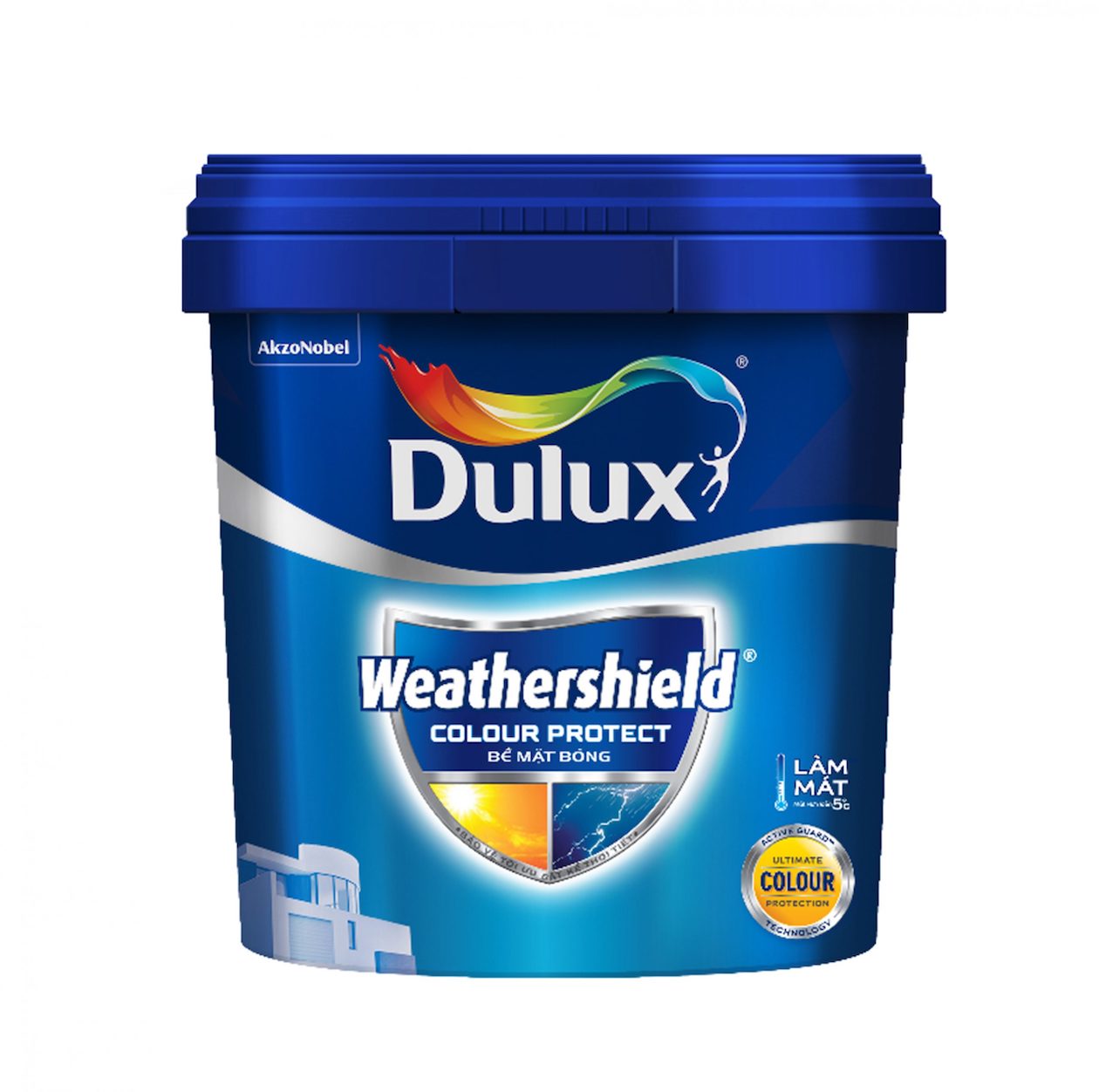 Sơn Dulux Weathershield Colour Protect Bề Mặt Bóng-15L Sơn Dulux Weathershield Colour Protect Bề Mặt Bóng-15L