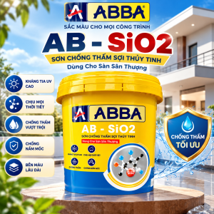 Sơn chống thấm sợi thủy tinh AB – SIO2-20KG