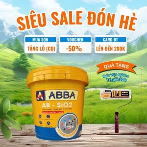 Sơn chống thấm sợi thủy tinh AB – SIO2-20KG
