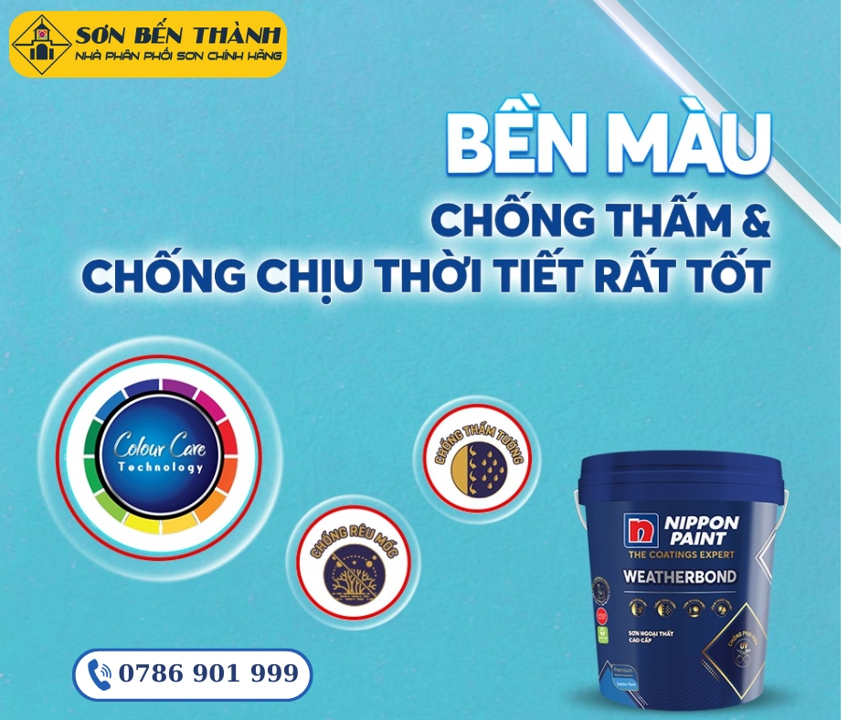 SƠN NGOẠI THẤT NIPPON WEATHERBOND – LỰA CHỌN HOÀN HẢO CHO NGÔI NHÀ VIỆT