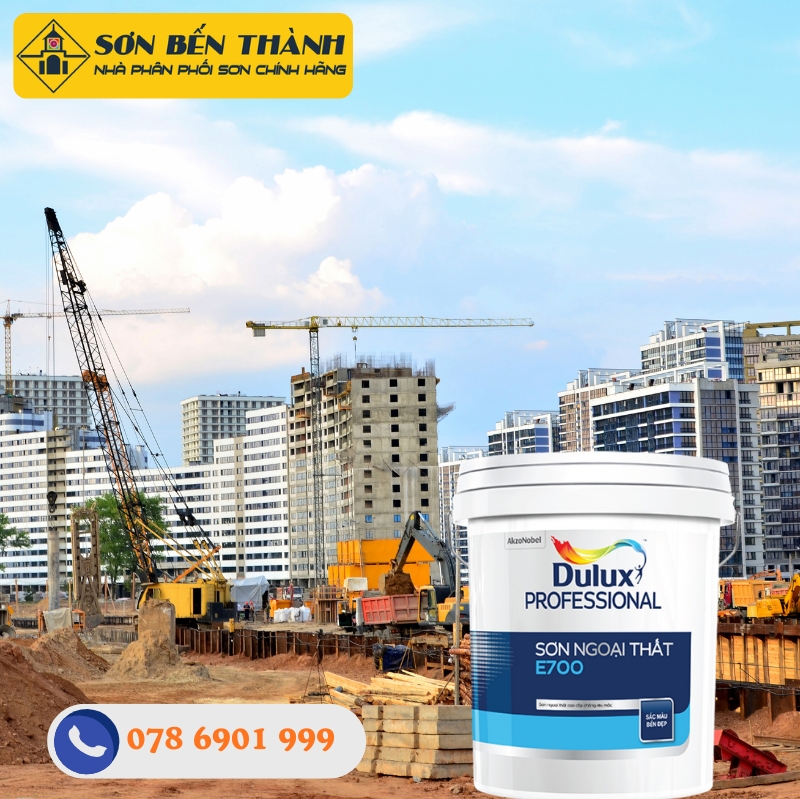 Sơn ngoại thất Dulux Professional E700-18L