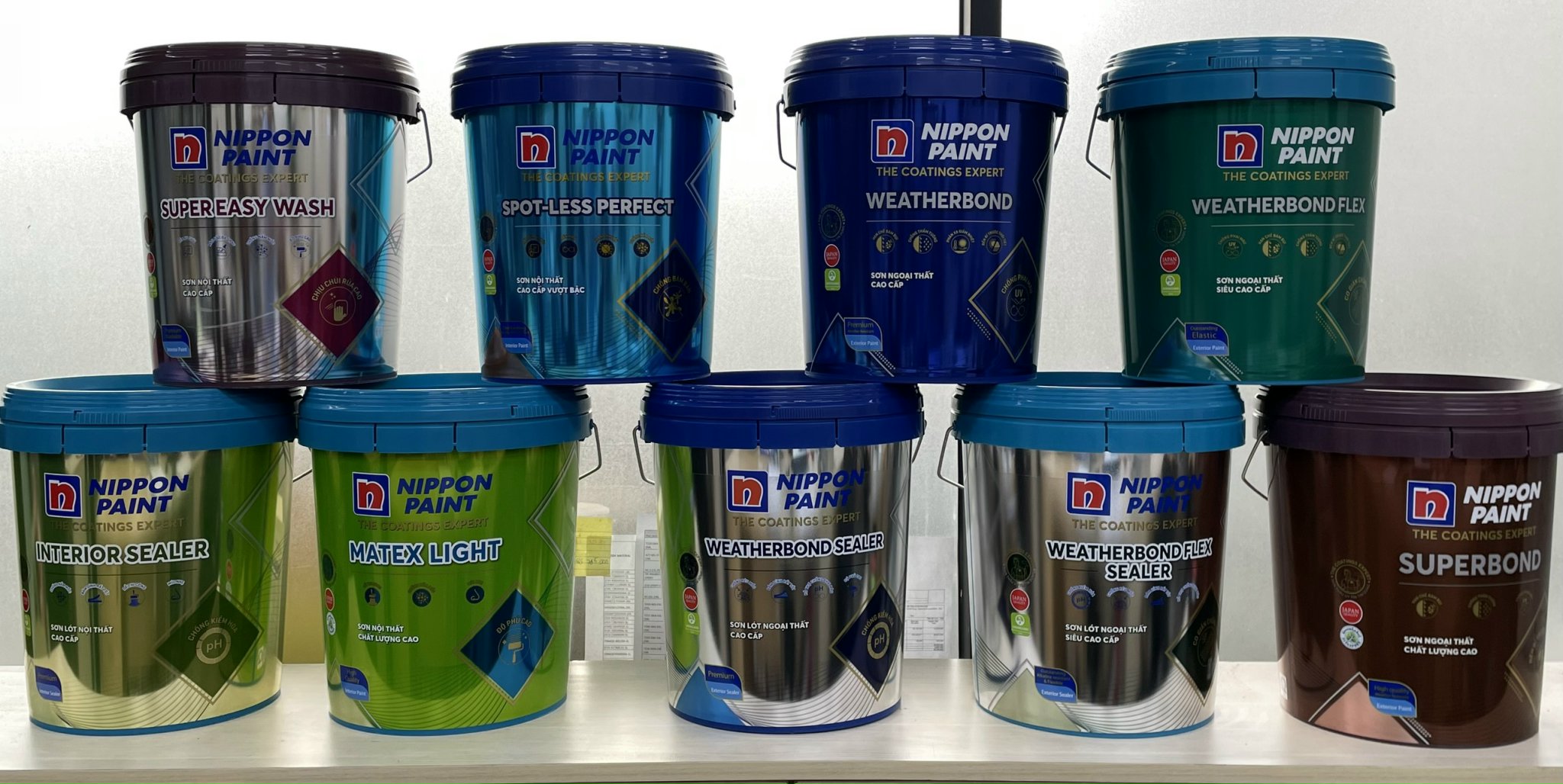 SƠN NGOẠI THẤT NIPPON WEATHERBOND-18L (SƠN NIPPON DỰ ÁN)