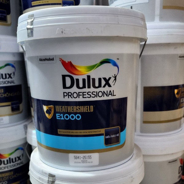 Sơn Ngoại Thất Dulux Professional Weathershield E1000