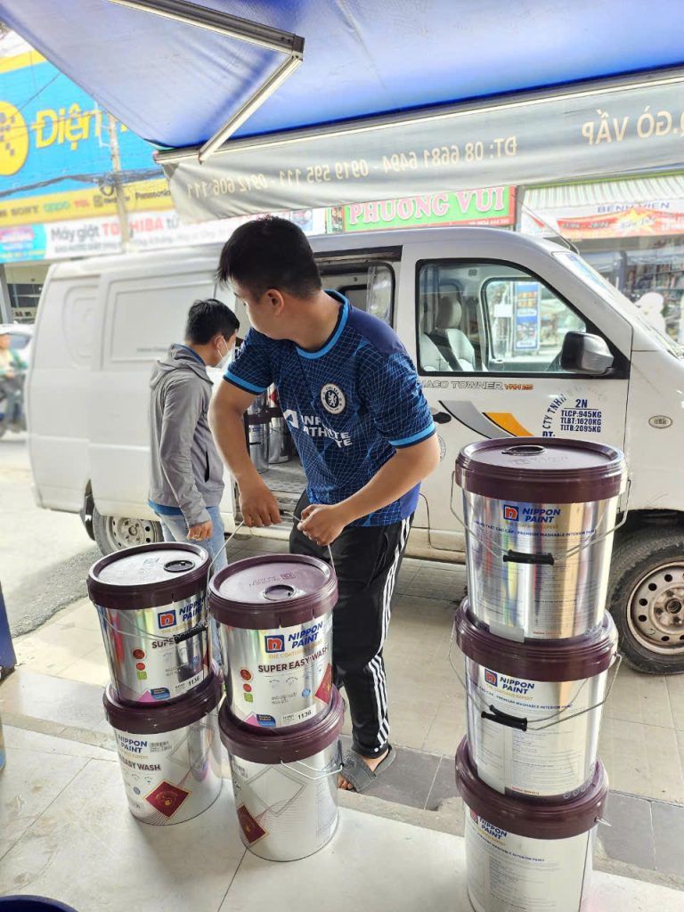 Sơn Nippon Dự Án giá tốt tại HCM