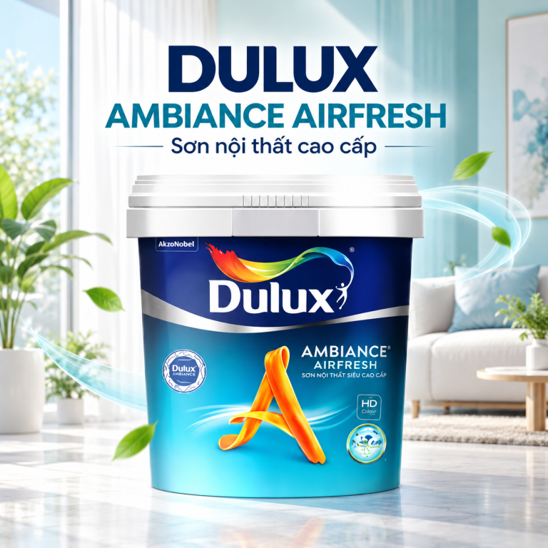 Sơn Nội Thất Siêu Cao Cấp Dulux Ambiance Airfresh-15L 68A