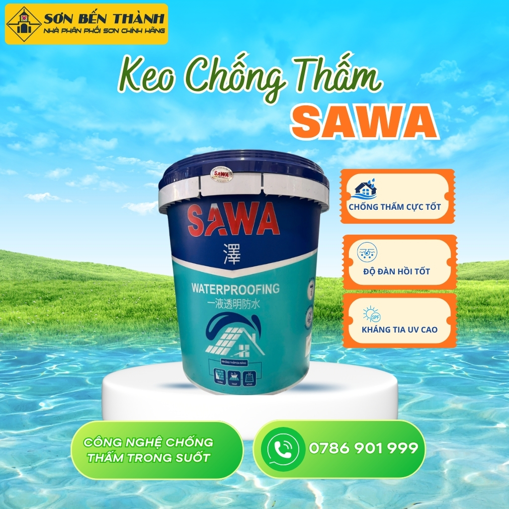 KEO CHỐNG THẤM SAWA-20KG