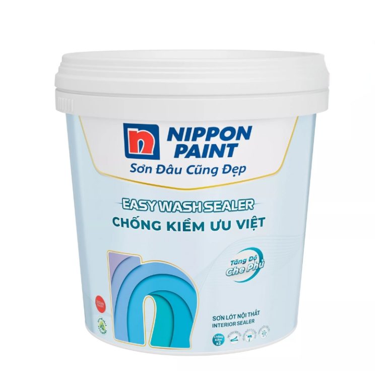 Sơn Lót Chống Kiềm Nội Thất Nippon Easy Wash Sealer-15L