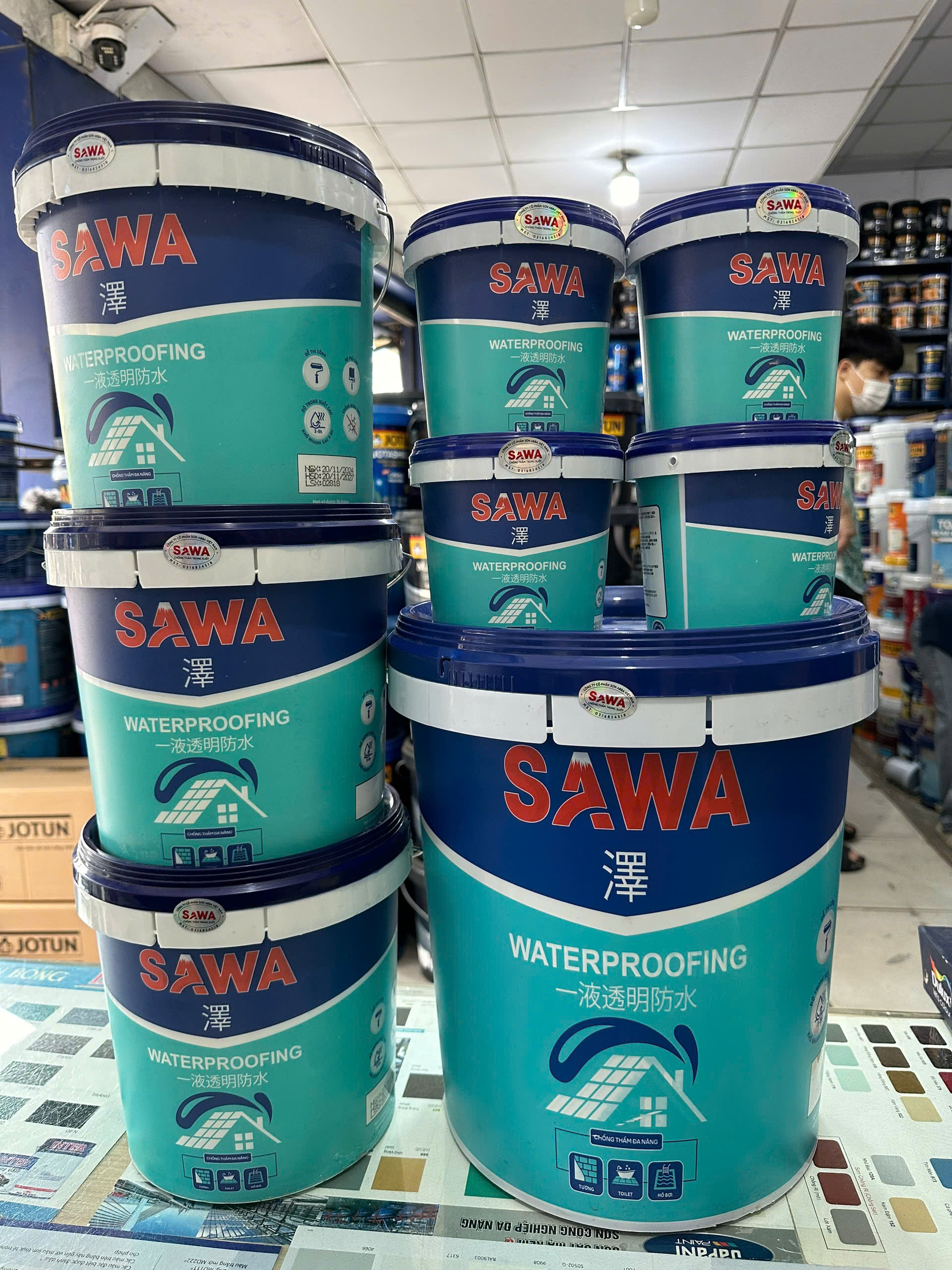 KEO CHỐNG THẤM SAWA-20KG