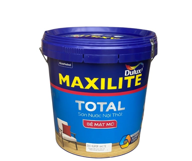 Sơn Nội Thất Maxilite Trắng Chuẩn 30C- 15L ( SIÊU TRẮNG )
