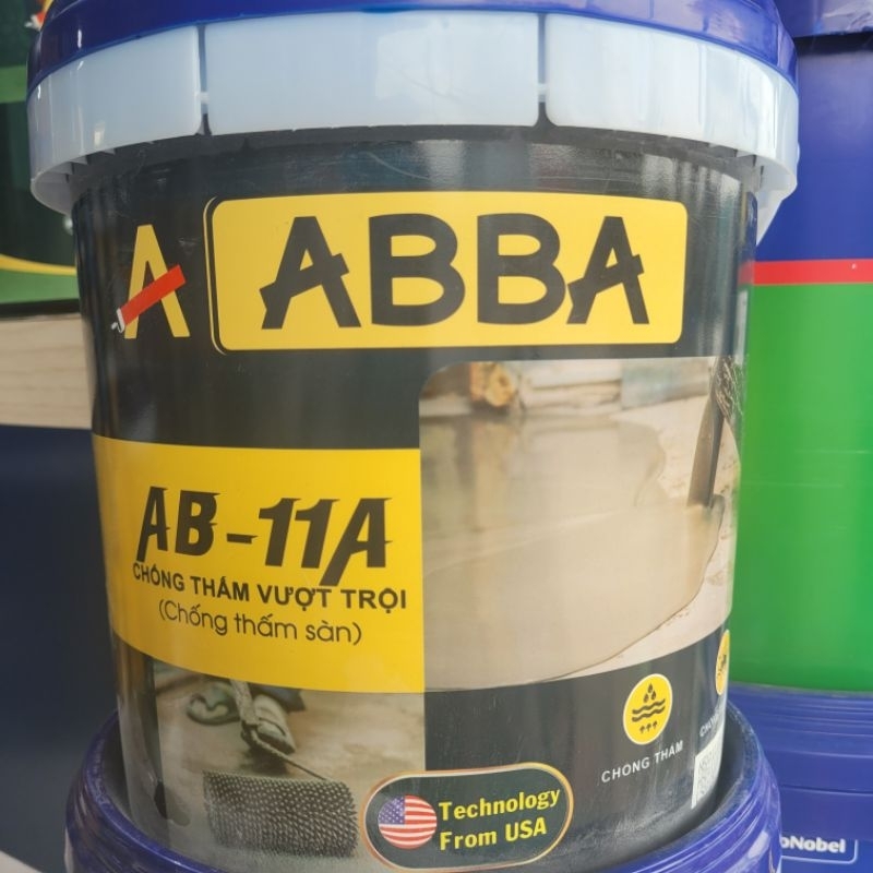 Sơn Chống Thấm Sàn Vượt Trội AB-11A (Pha xi măng )