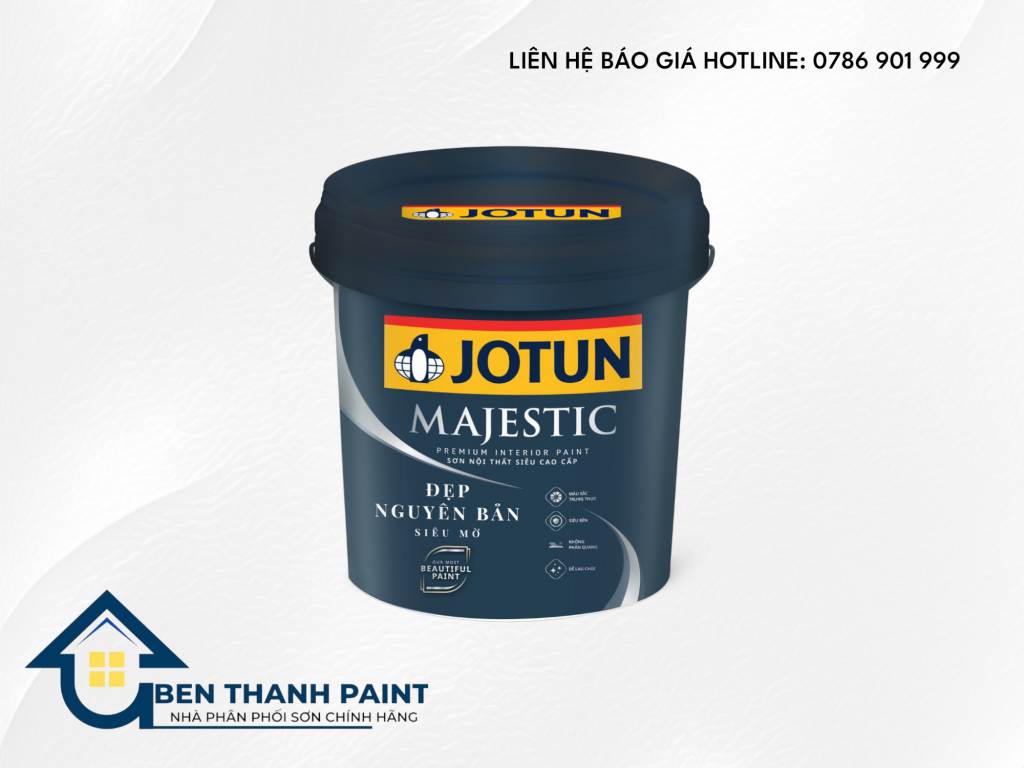 Jotun Majestic Đẹp Nguyên Bản - Cửa hàng Sơn Bến Thành Hotline 0786901999