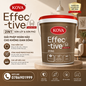 SƠN NỘI THẤT KOVA EFFECTIVE 2IN1