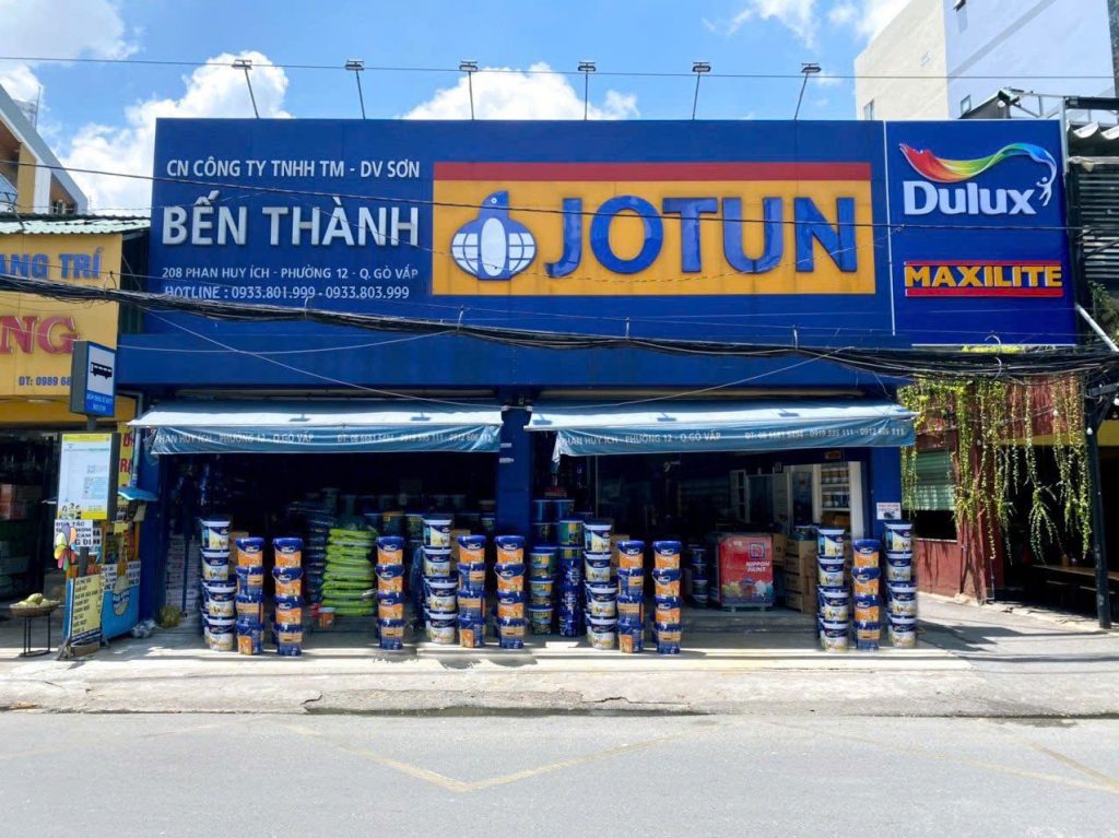 Đại lý sơn chính hãng Jotun Dulux tại TP.HCM – Sơn Bến Thành 0786 901 999