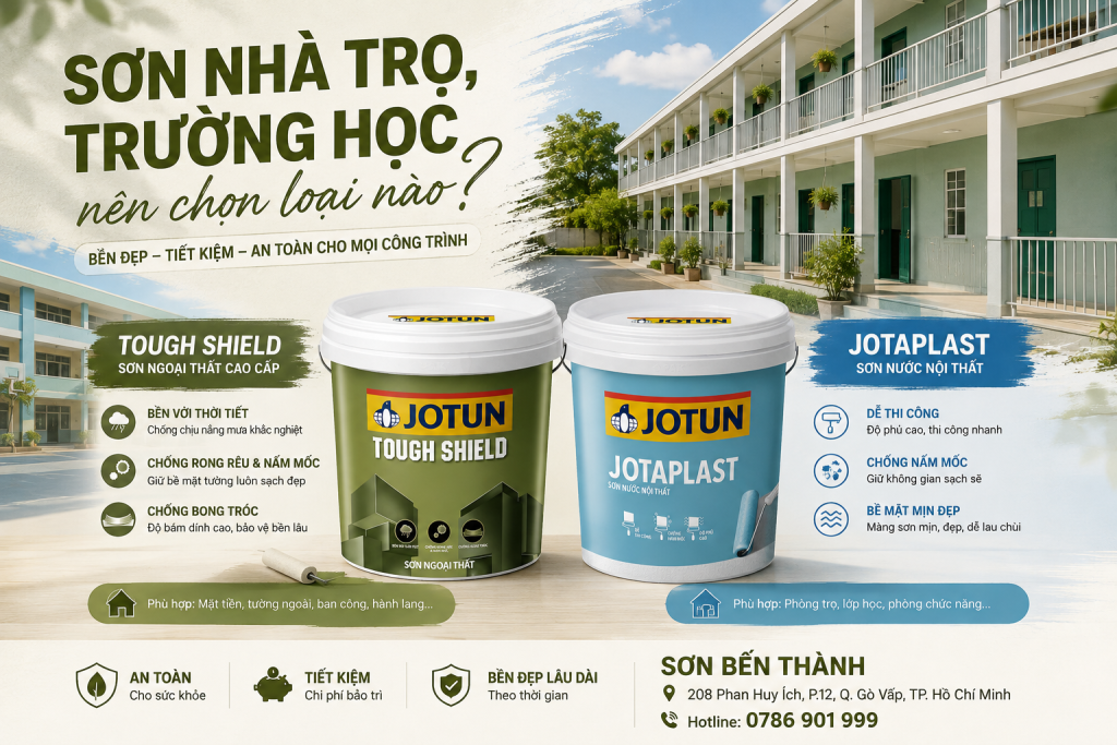 SƠN NHÀ TRỌ, TRƯỜNG HỌC JOTUN